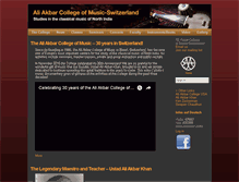 Tablet Screenshot of aliakbarcollege.org